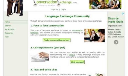 Meu português pelo seu francês/ inglês/ japonês/ chinês/… – troque idiomas no Conversation Exchange
